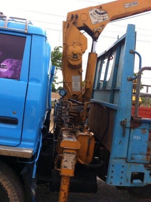 6 ล้อติดเครน ISUZU KS32 ปี 2533 110 แรง ติดเครน 2.5 ตัน ท้องปลิง V