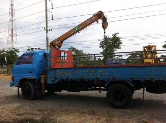 6 ล้อติดเครน ISUZU KS32 ปี 2533 110 แรง ติดเครน 2.5 ตัน ท้องปลิง V