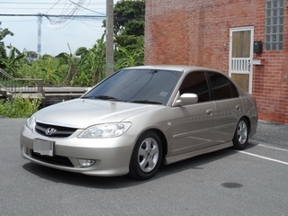 HONDA CIVIC 1.7 VTEC AUTO 2005 รถพร้อมใช้ จัดไฟแนนซ์ได้ T.086-527-9533