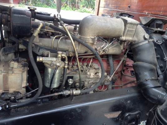 รถสิบล้อHinoกระบะไม้มือ2 สภาพดีพร้อมใช้งาน