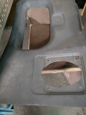 แผงแค๊ปมิตซูแอโร่กับผ้าหลัง