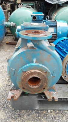 ** SOLD ** ปั้มน้ำหอยโข่งใบทองเหลือง Electro Pump ขนาด 20 HP 380V เข้า 2.5- 2" พร้อมใช้งานมาเทสก่อนได้!!