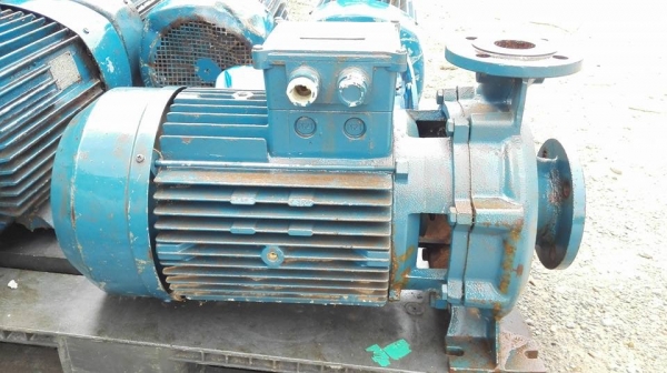 ** SOLD ** ปั้มน้ำหอยโข่งใบทองเหลือง Electro Pump ขนาด 20 HP 380V เข้า 2.5- 2" พร้อมใช้งานมาเทสก่อนได้!!