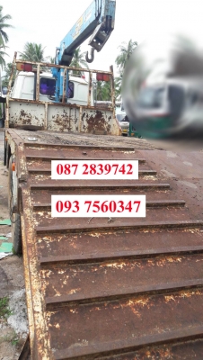 ขายรถเทนเลอร์บรรทุกแบคโฮ 10 ล้อ 2 เพลา  Nissan cw 30m 220 แรงม้า 10 เกียร์