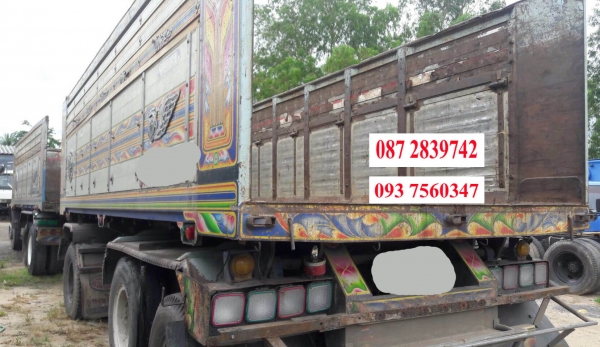 ขายรถดั้มพ์ 22 ล้อ พ่วงแม่-ลูก 3 คาน ตัวแม่ Isuzu Rocky ขายรถดั้มพ์ 22 ล้อ พ่วงแม่-ลูก 3 คาน ตัวแม่ Isuzu Rocky