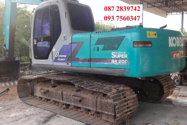 ขายรถแบคโฮ Kobelco sk200 mark 6 yn 10 เอกสารอินวอยล์ ขายรถแบคโฮ Kobelco sk200 mark 6 yn 10 เอกสารอินวอยล์