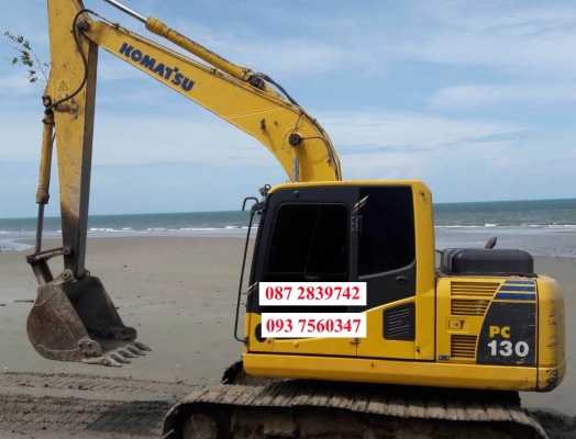ขายรถแบคโฮ Komatsu pc 130-8 ขายรถแบคโฮ Komatsu pc 130-8