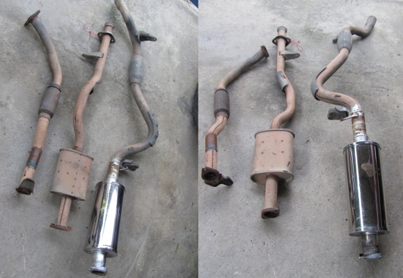 ท่อไอเสีย สตาด้า ทั้งชุด 1,200 บาท