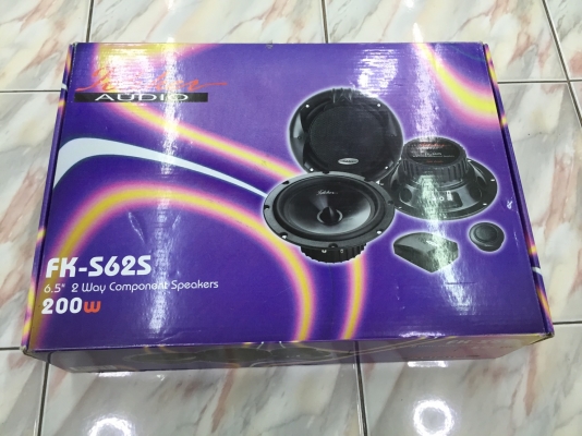 ลำโพงแยกชิ้น6.5นิ้ว FOKKER FK-S62S