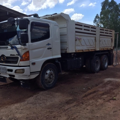 ขายรถสิบล้อ HINO FM1๋๋J 260แรง ปี50 ดั้มสามมิตร รถเดิมมากๆๆ มีระบบลากพ่วง