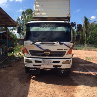 ขายรถสิบล้อ HINO FM1๋๋J 260แรง ปี50 ดั้มสามมิตร รถเดิมมากๆๆ มีระบบลากพ่วง