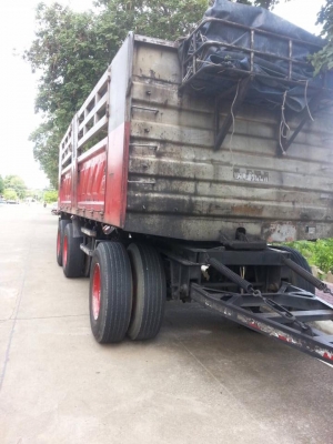 ขายลูกพ่วง3คานไม่ดั้ม อู่สามมิตร หางสวยไม่เคยล้ม พร้อมใช้งานราคาย่อมเยา