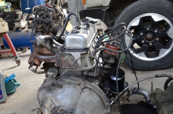 ขายเครื่อง4k 4เกียร์ อุปกรณ์ครบ จานจ่ายแม่เหล็ก