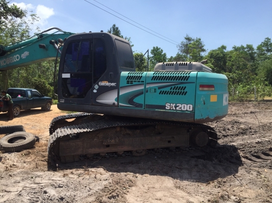 ขายรถแบคโฮ KOBELCO SK200-8 YN 11 เอกสารเล่มทะเบียน บุ้งกี๋ใหม่ ราคา 1600000 ขายรถแบคโฮ KOBELCO SK200-8 YN 11 เอกสารเล่มทะเบียน บุ้งกี๋ใหม่ ราคา 1600000