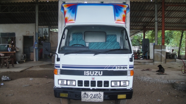 ดาวน์75000 ISUZU NKR ตู้แห้ง รถห้างแท้NKR58LU5 เครื่อง4BE1ฝาดำ110แรง เพาเวอร์ ฟิล์ม รถสวยมาก