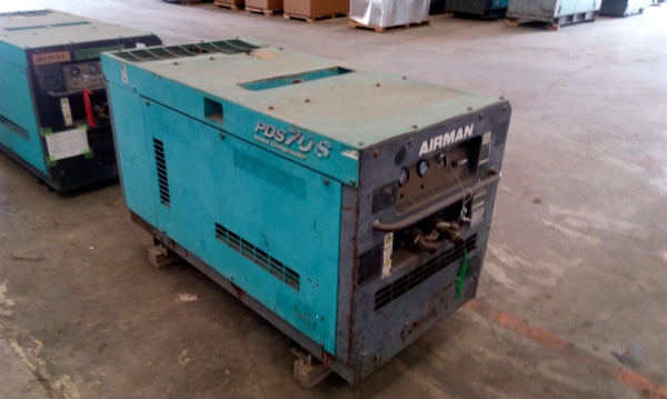 ปั้มลม AIRMAN PDS70S-5B1 # 70-5B11440 นำเข้าจากญี่ปุ่นครับ