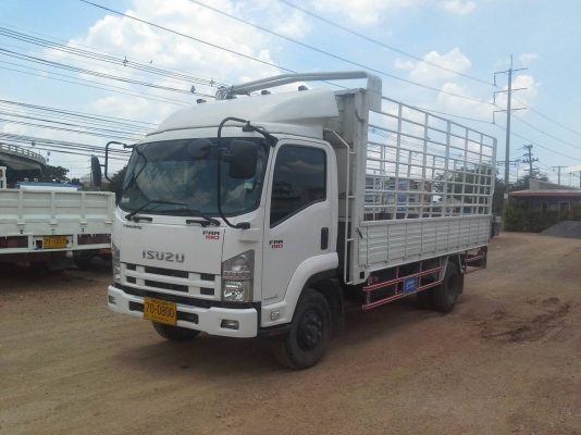 ขาย 6ล้อกระบะคอกเหล็ก/ISUZU/รุ่นFRR/190แรงม้า/ยาว 5.5ม./วิ่ง 64,xxx/ปี58