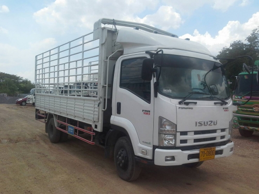 ขาย 6ล้อกระบะคอกเหล็ก/ISUZU/รุ่นFRR/190แรงม้า/ยาว 5.5ม./วิ่ง 64,xxx/ปี58