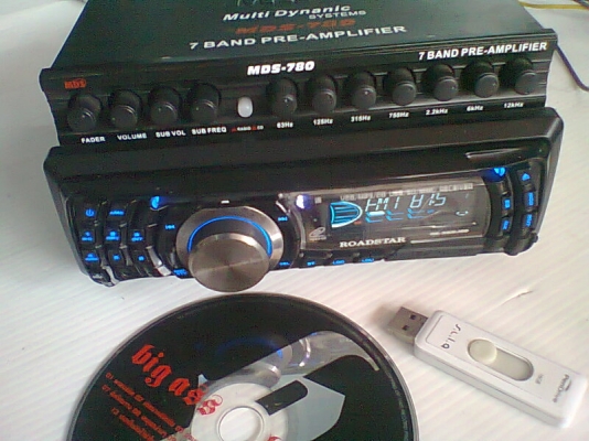 เครื่องเล่น ROADSTAR ปรีแอมป์ MDS 7 BAND