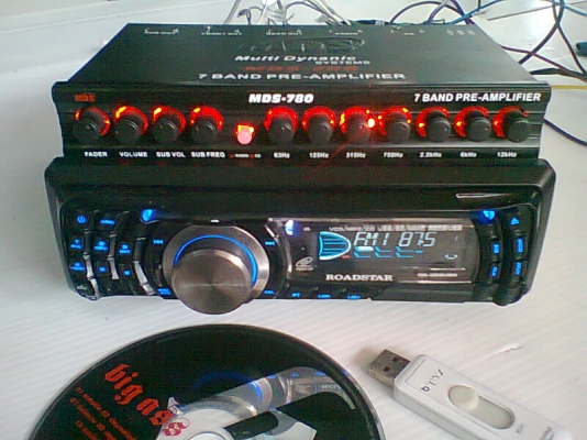 เครื่องเล่น ROADSTAR ปรีแอมป์ MDS 7 BAND เครื่องเล่น ROADSTAR ปรีแอมป์ MDS 7 BAND