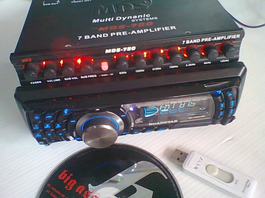 เครื่องเล่น ROADSTAR ปรีแอมป์ MDS 7 BAND เครื่องเล่น ROADSTAR ปรีแอมป์ MDS 7 BAND