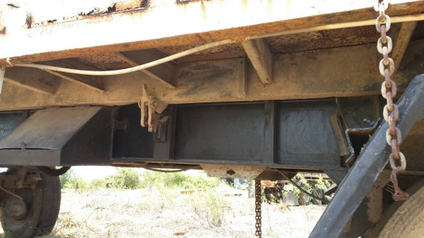 ขายถูกๆ 185,000บ ลูกพ่วง 2คาน ดั้มสามมิต ยาว6.20ม สภาพดี ยางมีครบจะประกอบไส่ไห้ พร้อมใช้งานเลย ทะเบียน ม.79 พร้อมโอน