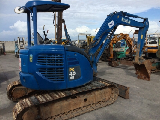 Komatsu PC40MR-2 SN: 11521 ปี 2006 นำเข้าจากญี่ปุ่น ไม่เคยใช้งานในไทย ราคาถูกครับ