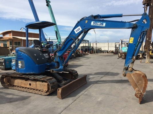 Komatsu PC40MR-2 SN: 11521 ปี 2006 นำเข้าจากญี่ปุ่น ไม่เคยใช้งานในไทย ราคาถูกครับ