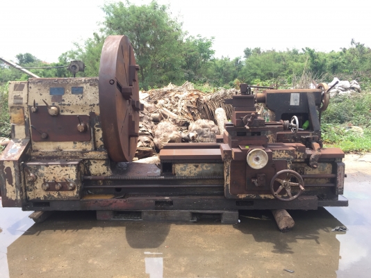 ขายเครื่องกลึงญี่ปุ่นวงสวิง1.8เมตรยันงาน1.50เมตร2เพลาเก่าเก็บครับราคาเบาๆๆ