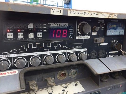 ตู้เชื่อสนาม Denyo DAT-270ES2 สภาพสวย นำเข้าจากญี่ปุ่น ราคาไม่แพงครับ