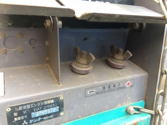 ตู้เชื่อสนาม Denyo DAT-270ES2 สภาพสวย นำเข้าจากญี่ปุ่น ราคาไม่แพงครับ