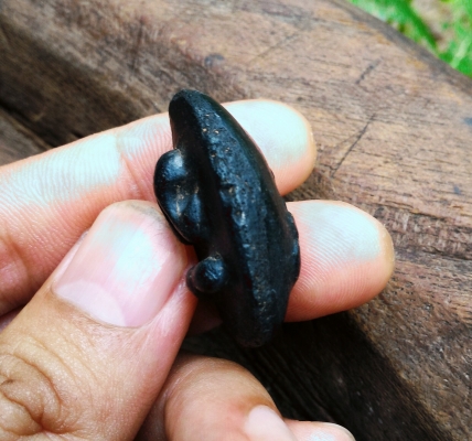 พระปิดตา หลวงปู่ไข่ เนื้อว่านจุ่มรักดำ องค์สวย หลังยันต์ เก่าแท้หายาก