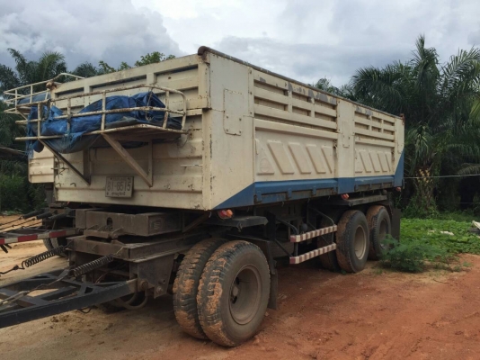 ขายหางพ่วงดัมพ์สามมิตร 3 เพลาปี 2551 ราคา 450000