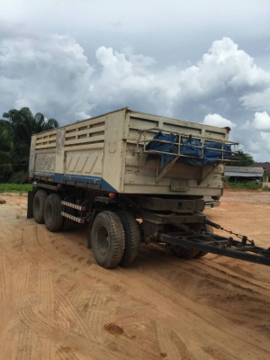 ขายหางพ่วงดัมพ์สามมิตร 3 เพลาปี 2551 ราคา 450000