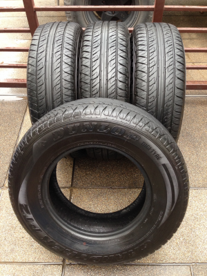 ยาง Dunlop 245 70 16 ปี15 ดอกเต็ม ราคาไม่แพง
