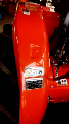 ขายรถไถคูโบต้า  KUBOTA   L 3608SP พร้อมชุดใบมีดดันหน้าคานล่าง  ผาน 5X22