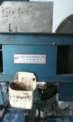 ขายเเท่นตัดอลูมิเนียมสันติ12นิ้วมือสอง