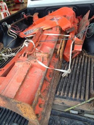 ขายชุดดันหน้า FD184F เก่าเก็บ ใส่ 45แรง สภาพสวย