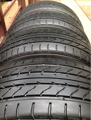 ยาง Yokohama 205 50 17 สิ้นปี12 ดอกเต็ม ราคาไม่แพง