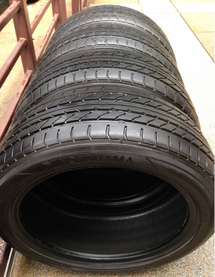 ยาง Yokohama 205 50 17 สิ้นปี12 ดอกเต็ม ราคาไม่แพง