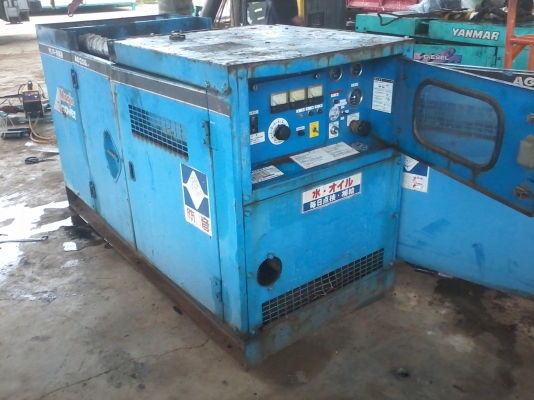 ขายเครื่องปั่นไฟ ยี่ห้อ YANMAR เครื่องยนต์ YANMAR 4TN82 เทอร์โบ ขนาด 20 กิโลวัตต์  ผลิตไฟได้ 110/200 โวลต์(ไฟญี่ปุ่น) หรือ 200 โวลต์ (ไฟในประเทศไทย) ราคา 110,000 บาท