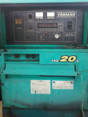 ขายเครื่องปั่นไฟ ยี่ห้อ YANMAR เครื่องยนต์ YANMAR 4TN88  ขนาด 20 กิโลวัตต์  ผลิตไฟได้ 110/200 โวลต์(ไฟญี่ปุ่น) หรือ 200 โวลต์ (ไฟในประเทศไทย) ราคา 120,000 บาท