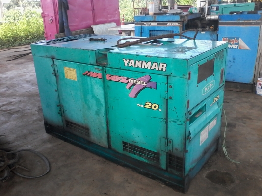 ขายเครื่องปั่นไฟ ยี่ห้อ YANMAR เครื่องยนต์ YANMAR 4TN88  ขนาด 20 กิโลวัตต์  ผลิตไฟได้ 110/200 โวลต์(ไฟญี่ปุ่น) หรือ 200 โวลต์ (ไฟในประเทศไทย) ราคา 120,000 บาท
