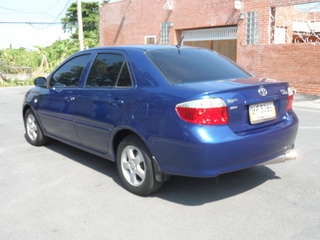 TOYOTA VIOS 1.5 E AT ปี 2004 รถติดแก๊ส LPG พร้อมใช้ จัดไฟแนนซ์ได้ T.086-527-9533