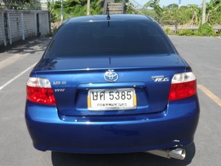 TOYOTA VIOS 1.5 E AT ปี 2004 รถติดแก๊ส LPG พร้อมใช้ จัดไฟแนนซ์ได้ T.086-527-9533
