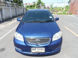 TOYOTA VIOS 1.5 E AT ปี 2004 รถติดแก๊ส LPG พร้อมใช้ จัดไฟแนนซ์ได้ T.086-527-9533