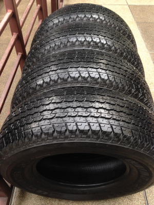 ยาง Bridgestone 265 70 16 ปี15 ดอกเต็ม ใช้ยาว ราคาไม่แพง