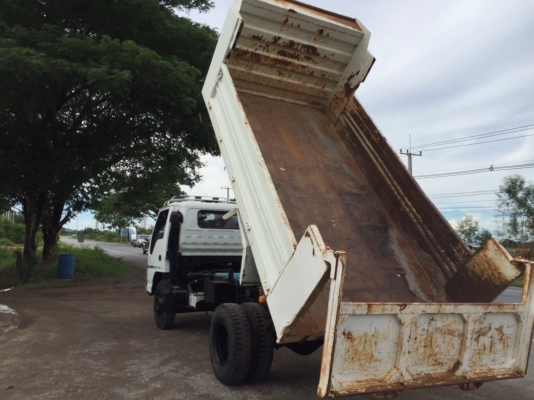 ขาย6ล้อNPR130โทโบ หัวขาวไฟเพชร รถห้างแท้ กระบะดั้มสามิตรยกชุด