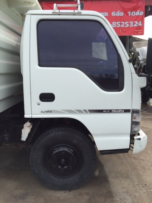 ขาย6ล้อNPR130โทโบ หัวขาวไฟเพชร รถห้างแท้ กระบะดั้มสามิตรยกชุด