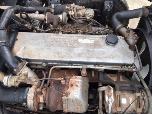 ขาย6ล้อNPR130โทโบ หัวขาวไฟเพชร รถห้างแท้ กระบะดั้มสามิตรยกชุด